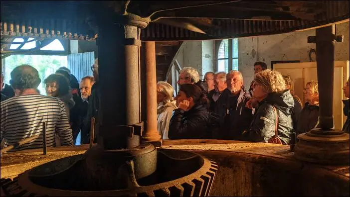 Journée visite de moulins 2025 visite,Lignières visite,Lignières