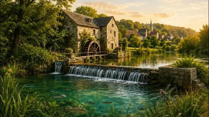 Préserver les moulins à eau et leurs chaussées